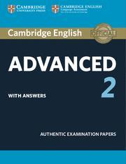 CAMBRIDGE ADVANCED 2 PRACTICE TESTS WITH ANSWERS