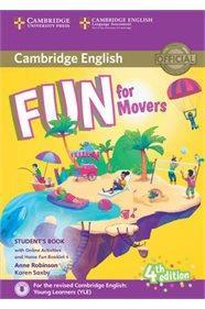 FUN FOR MOVERS STUDENT'S BOOK 4TH EDITION ( PLUS HOME FUN PLUS ONLINE) 2018