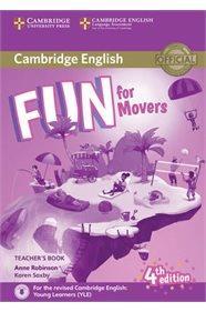 FUN FOR MOVERS TEACHER'S BOOK 4TH EDITION ( PLUS CD) 2018