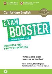 ENGISH EXAM BOOSTER FOR FIRST AND FIRST FOR SCHOOLS ( PLUS ANSWER KEY PLUS AUDIO)