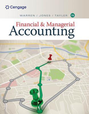 FINANCIAL AND MANAGERIAL ACCOUNTING