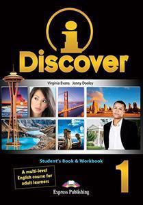 iDISCOVER 1 STUDENT BOOK  & WORK BOOK ( PLUS ieBOOK  PLUS DIGIBOOKS)