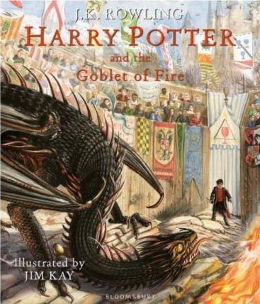 HARRY POTTER AND THE GOBLET OF FIRE : ILLUSTRATED EDITION