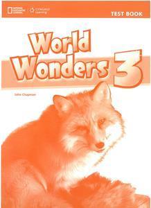 WORLD WONDERS 3 TEST BOOK