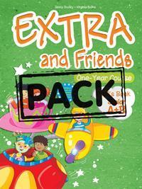 EXTRA & FRIENDS JUNIOR A PLUS B POWER PACK (STUDENT'S PLUS WKBK PLUS VOC. & GRAM. PRACT. PLUS ALPHABET PLUS DVD PLUS ieBOOK)