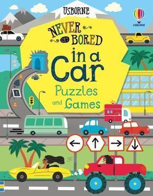 NEVER GET BORED IN A CAR PUZZLES & GAMES