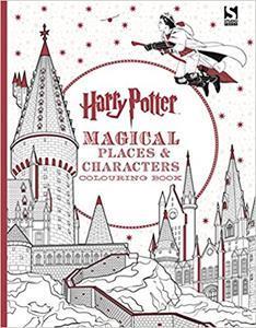 HARRY POTTER MAGICAL PLACES AND CHARACTERS COLOURING BOOK