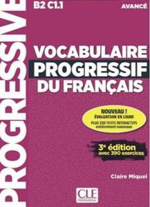 VOCABULAIRE PROGRESSIF AVANCE 3RD EDITION ( PLUS 390 EXERCISES) ( PLUS CD)