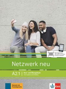 NETZWERK NEU A2.1 KURSBUCH UND ARBEITSBUCH ( PLUS AUDIO&VIDEO ONLINE)