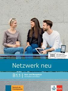 NETZWERK NEU B1.1 KURSBUCH UND ARBEITSBUCH (CD'S  PLUS  DVD)