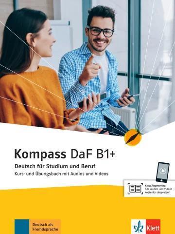 KOMPASS DAF B1 PLUS  KURSBUCH UND ÜBUNGSBUCH ( PLUS ONLINE AUDIOS AND VIDEOS)