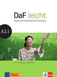 DAF LEICHT A2.1 KURSBUCH UND UBUNGSBUCH ( PLUS DVD)