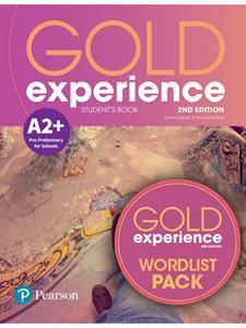 GOLD EXPERIENCE 2ND EDITION A2 PLUS  STUDENT'S PACK ( PLUS WORDLIST)