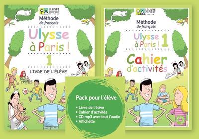 ULYSSE A PARIS 1 PACK (LIVRE D'ELEVE PLUS CAHIER D'ACTIVITES)