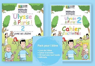 ULYSSE A PARIS 2 PACK (LIVRE D'ELEVE PLUS CAHIER D'ACTIVITES)