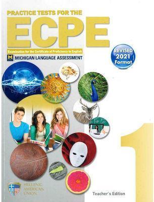 ECPE PRACTICE EXAMINATIONS BOOK 1 TEACHER'S BOOK ( PLUS CD) REVISED 2021 FORMAT