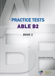 ABLE B2 PRACTICE TESTS 2 TEACHER'S BOOK ( PLUS CDs) ΒΙΒΛΙΟ ΚΑΘΗΓΗΤΗ