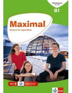 MAXIMAL B1 ARBEITSBUCH ( PLUS AUDIO ONLINE  PLUS KLETT-BOOK APP)