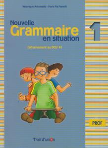 NOUVELLE GRAMMAIRE EN SITUATION 1 PROFESSEUR