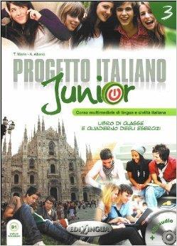 PROGETTO ITALIANO JUNIOR 3 STUDENTE ED ESERCIZI ( PLUS CD)