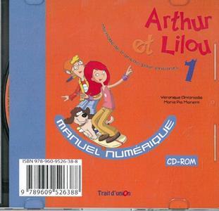 ARTHUR ET LILOU 1 CD-ROM MANUEL NUMERIQUE