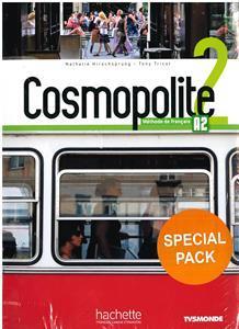 SUPER PACK COSMOPOLITE 2 (LIVRE DE L'ELEVE ( PLUS  DVD-ROM & PARCOURS DIGITAL)  PLUS  CAHIER D'ACTIVITES  PLUS  LEXIQUE  PLUS  CADEAU SURPRISE  PLUS  DELF SCOLAIRE & JUNIOR A2)