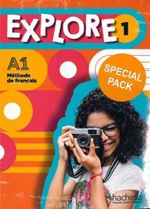 SUPER PACK EXPLORE 1 (LIVRE DE L'ELEVE  PLUS  CAHIER D'ACTIVITES  PLUS  LEXIQUE  PLUS  CADEAU SURPRISE)