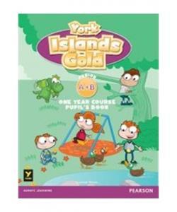 YORK ISLANDS GOLD JUNIOR A & B (ONE YEAR) STUDENT'S BOOK ( PLUS  CUT-OUTS & E-BOOK )